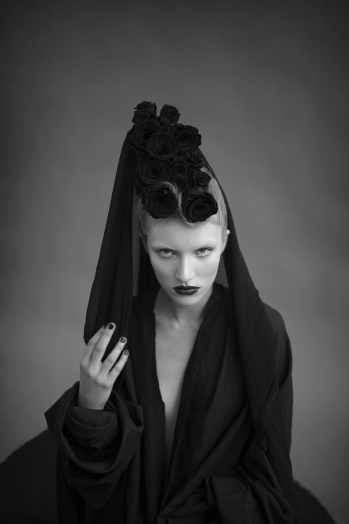 © Caroline Coo photographe mode- shootings studio photo réalisés avec Philippe Gonay coiffeur et Mathieu Droulez (make up)